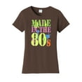 thumbnail image 1 of Women's Made in the 80's T Shirt - Brown - 2X-Large, 1 of 1