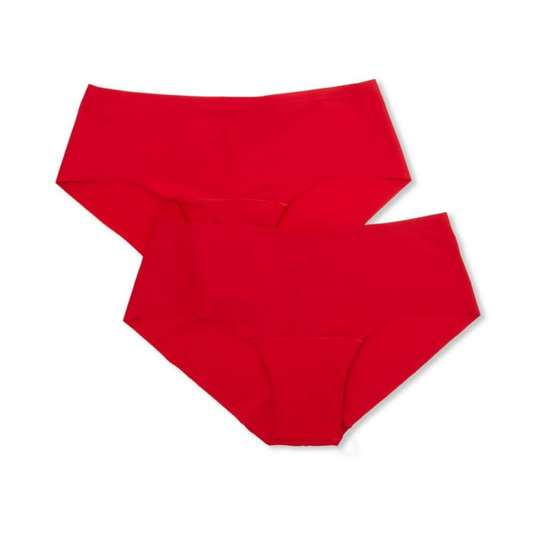 MAGIC Bodyfashion Women's Dream Invisibles Hipster Underwear, Hollywood  Red, L : : Fashion