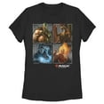 thumbnail image 1 of Women's Magic: The Gathering Character Box  Graphic Tee Black Large, 1 of 3