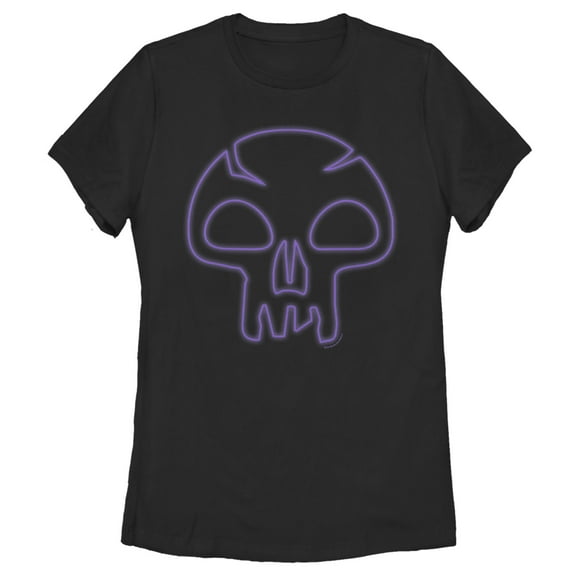 Women's Magic: The Gathering Mana Skull Outline  Graphic Tee Black Large