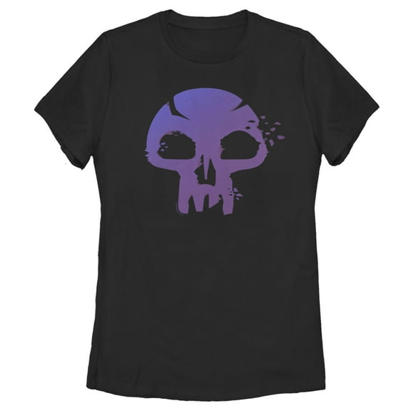 Women's Magic: The Gathering Mana Skull Symbol  Graphic Tee Black Small