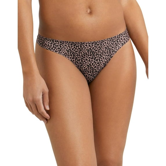 Women's Maidenform 40149 Comfort Devotion Thong (Mini Zpy Animl Icd Mca 6)