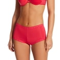 thumbnail image 1 of Women's Maidenform 40760 Classics Microfiber and Lace Boyshort Panty (Red Stone 7), 1 of 1