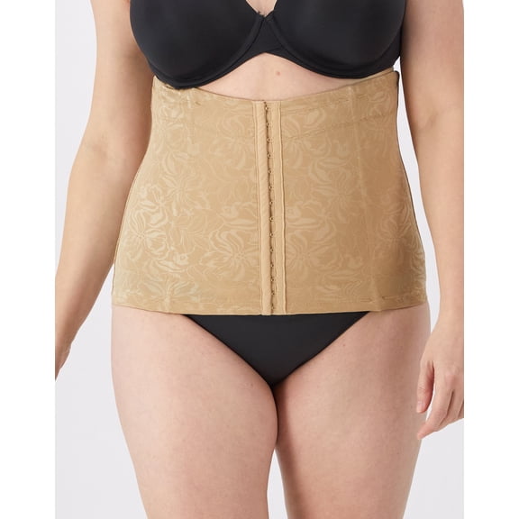 Maidenform Tummy Control Shapewear Waist Trainer, Ultra-Firm Body Beige M Women's
