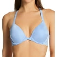 thumbnail image 1 of Women's Maidenform 7112 One Fab Fit Extra Coverage Lace T-Back Bra (Gingham Blue Whimsy 34C), 1 of 2