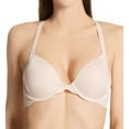 thumbnail image 1 of Women's Maidenform 7112 One Fab Fit Extra Coverage Lace T-Back Bra (Sandshell Pearl 36C), 1 of 4