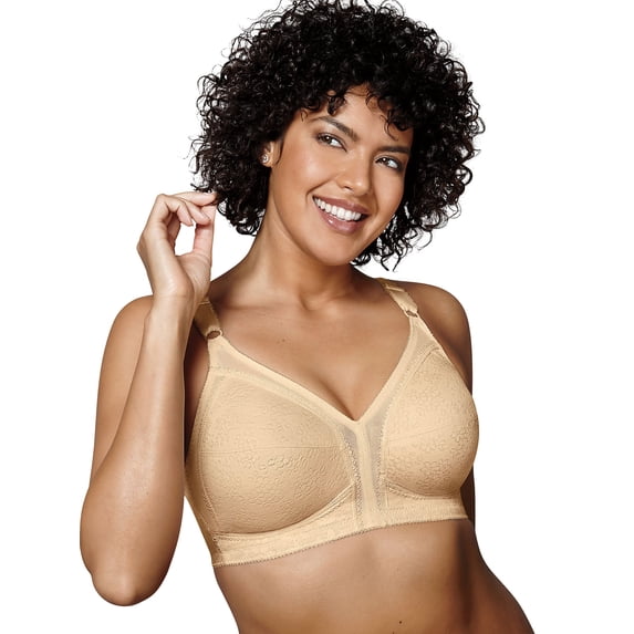 Women's Maidenform 7112 One Fab Fit Extra Coverage Lace T-Back Bra (Shining Star Navy 36D)