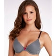 thumbnail image 1 of Women's Maidenform 7959 One Fab Fit Original Tailored Demi T-Shirt Bra (Classic Stripe Print 36DD), 1 of 2