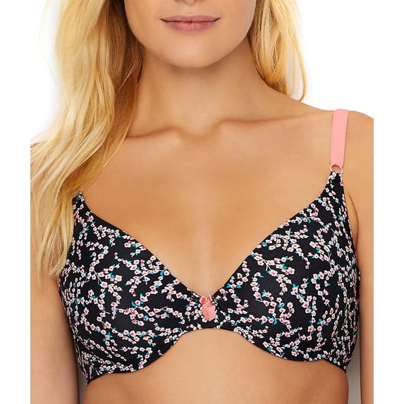 Women's Maidenform 7959 One Fab Fit Original Tailored Demi T-Shirt Bra (Twinkle 34DD)
