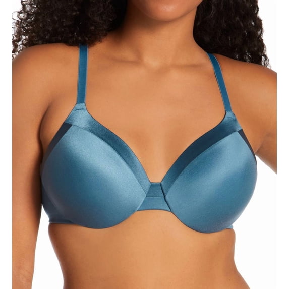 Women's Maidenform 9436 Comfort Devotion Extra Coverage Underwire Bra (Bleached Indigo 40C)