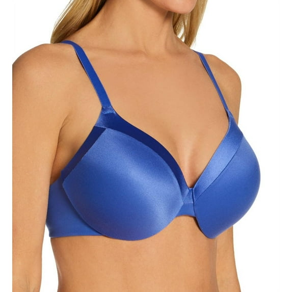 Women's Maidenform 9436 Comfort Devotion Extra Coverage Underwire Bra (Deep Forte Blue 34C)