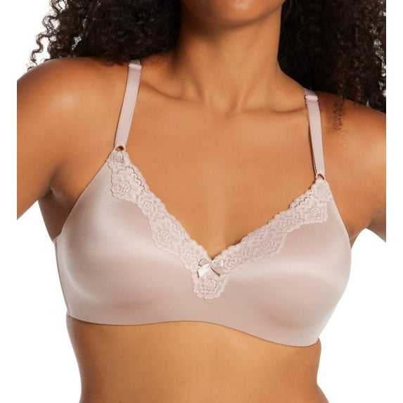 Women's Maidenform 9456 Comfort Devotion Wirefree with Lift T-Shirt Bra (Evening Blush 38D)
