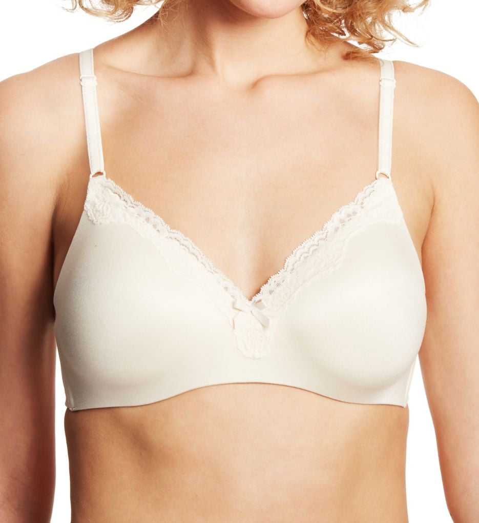 Women's Maidenform 9456 Comfort Devotion Wirefree with Lift T-Shirt Bra  (Ivory/Shell 36D)