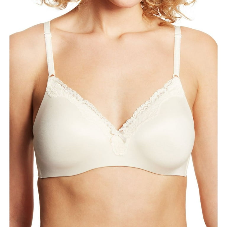 Women's Maidenform 9456 Comfort Devotion Wirefree with Lift T-Shirt Bra  (Ivory/Shell 40D)