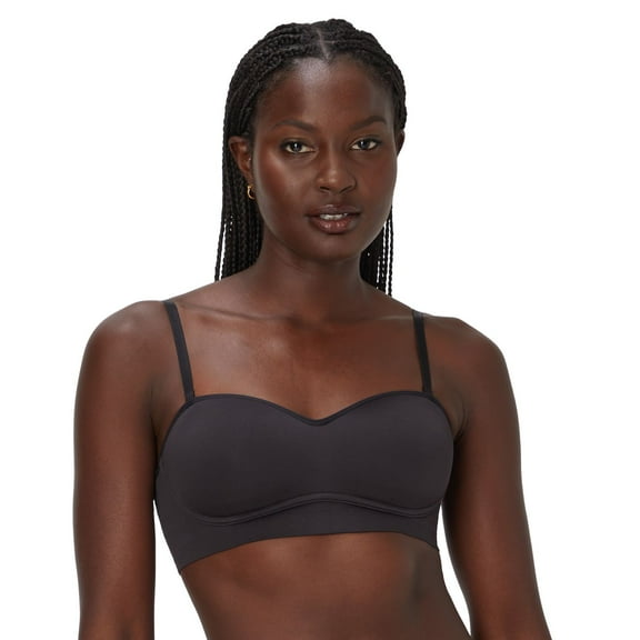 Women's Maidenform Convertible Wireless Balconette Bra DM2331 Color: Black Size: MEDIUM