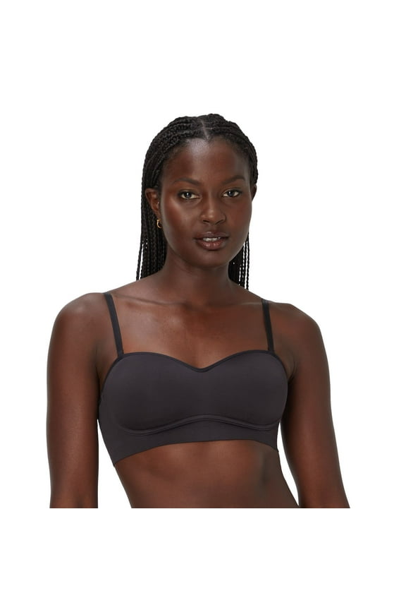 Women's Maidenform Convertible Wireless Balconette Bra DM2331 Color: Black Size: XX LARGE