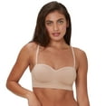 thumbnail image 1 of Women's Maidenform Convertible Wireless Balconette Bra DM2331 Color: Evening Blush Size: LARGE DD, 1 of 4