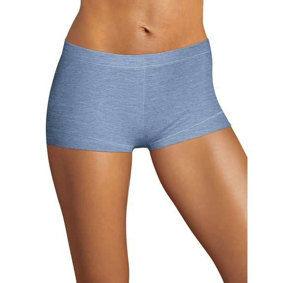 Maidenform Tailored Cotton Boyshort Dream Comfortable Non binding Stretch Soft Underwear