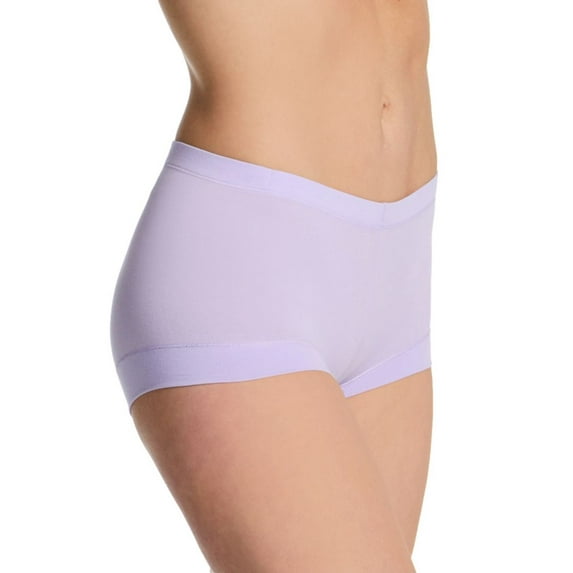 Women's Maidenform DM0002 Dream Tailored Cotton Boyshort Panty (Misty Lilac 9)