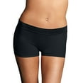 thumbnail image 1 of Women's Maidenform DM0018 Smooth Seamless Boyshort Panty (Black 7), 1 of 4