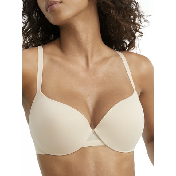 Women's Maidenform DM2300 DreamWire Demi Bra (Almond 34DD)