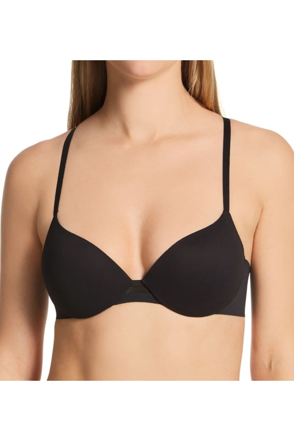 Women's Maidenform DM2300 DreamWire Demi Bra (Black 34D)
