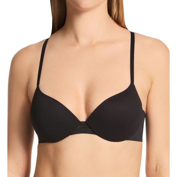 Women's Maidenform DM2300 DreamWire Demi Bra (Black 36DD)