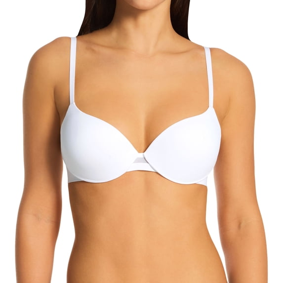 Women's Maidenform DM2300 DreamWire Demi Bra (White 36B)