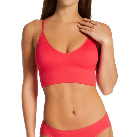 Women's Maidenform DM2302 Pure Comfort Feel Good Seamless Side Brami (Red Stone XL)