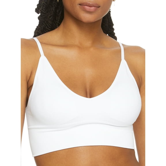 Women's Maidenform DM2302 Pure Comfort Feel Good Seamless Side Brami (White 2X)