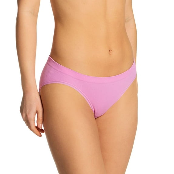 Women's Maidenform DM2305 Pure Comfort Feel Good Seamless Bikini Panty (Paper Orchid 2X)