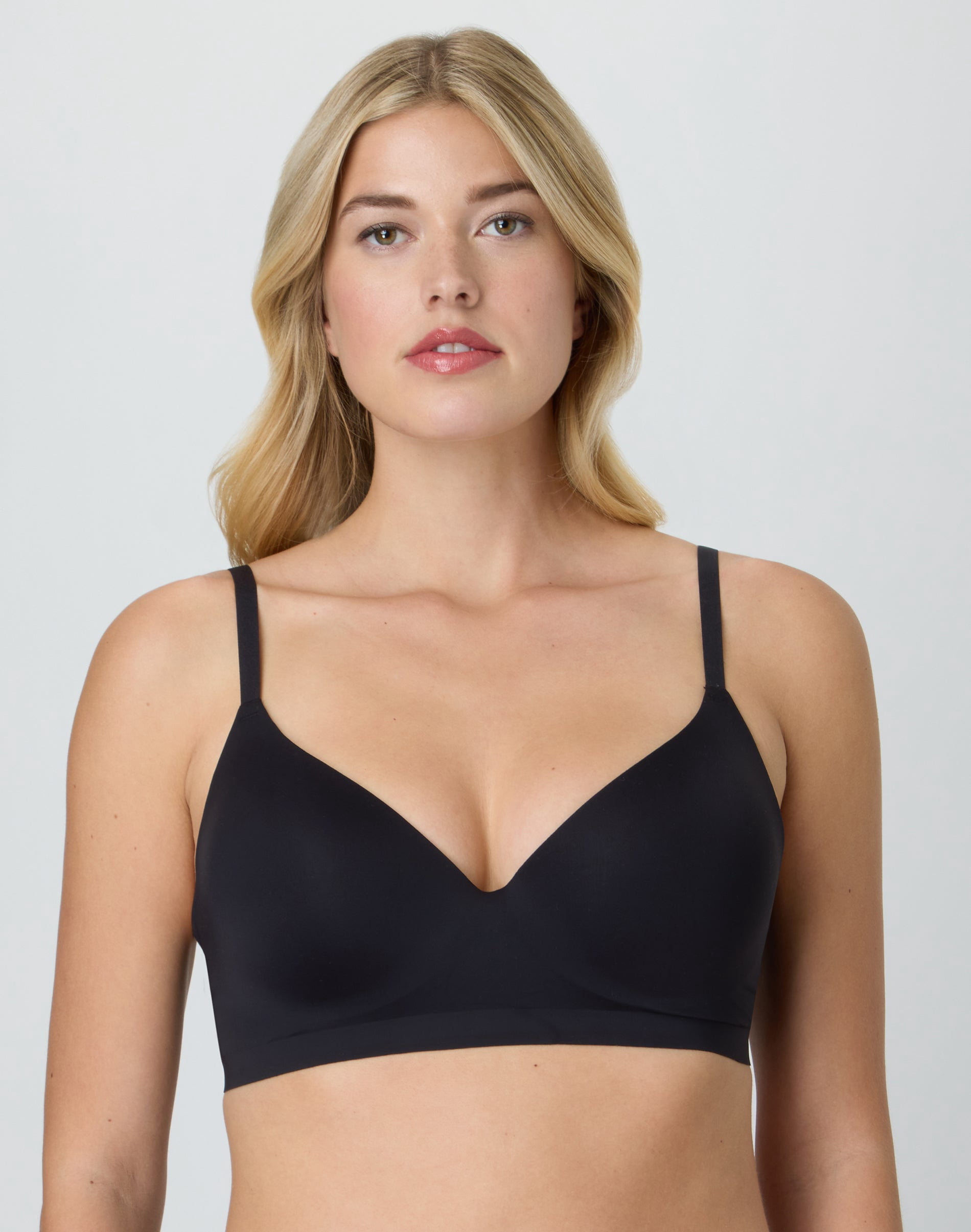 Maidenform Barely There Underwire T-Shirt Bra Open Neckline Convertible Straps Women's DM2321