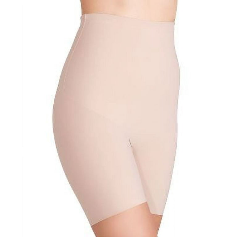 Women's Maidenform DM2561 Sleek Smoothers High Waist Shorty (Paris Nude XL)