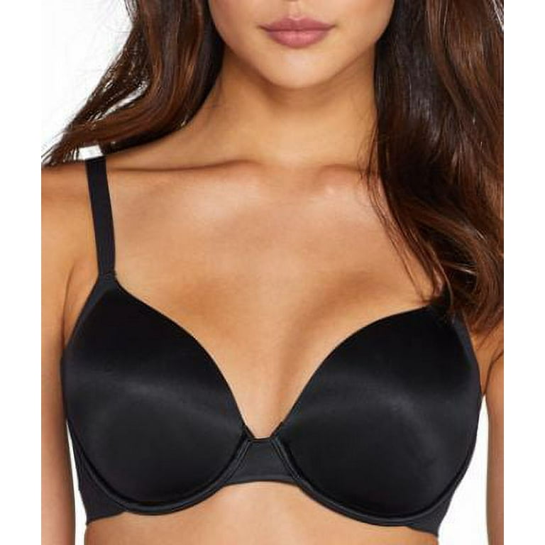 Women's Maidenform DM7541 Smooth Luxe No Lines No Show Underwire T-Shirt Bra  (Black 40D) 