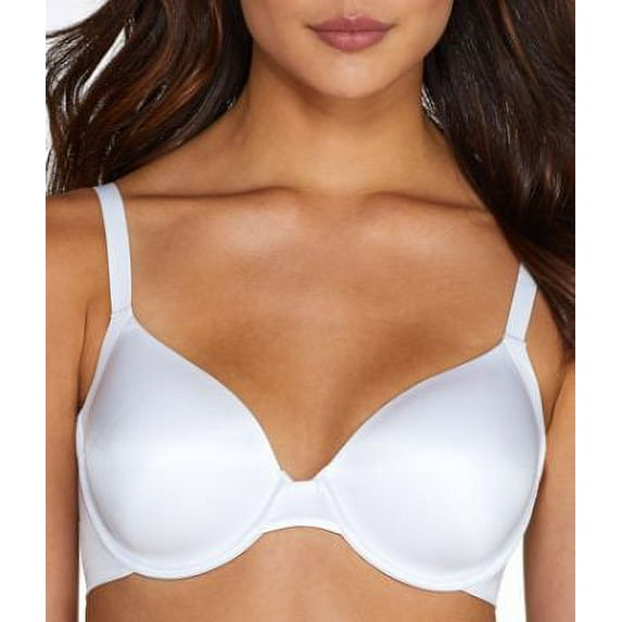 Women's Maidenform DM7541 Smooth Luxe No Lines No Show Underwire T-Shirt Bra (White 38B)