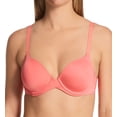 thumbnail image 1 of Women's Maidenform DM7543 One Fabulous Fit 2.0 Tailored Demi T-Shirt Bra (Coral Punch 34B), 1 of 1