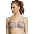 thumbnail image 1 of Women's Maidenform DM7543 One Fabulous Fit 2.0 Tailored Demi T-Shirt Bra (FlowerDash Print/Blush 36C), 1 of 4