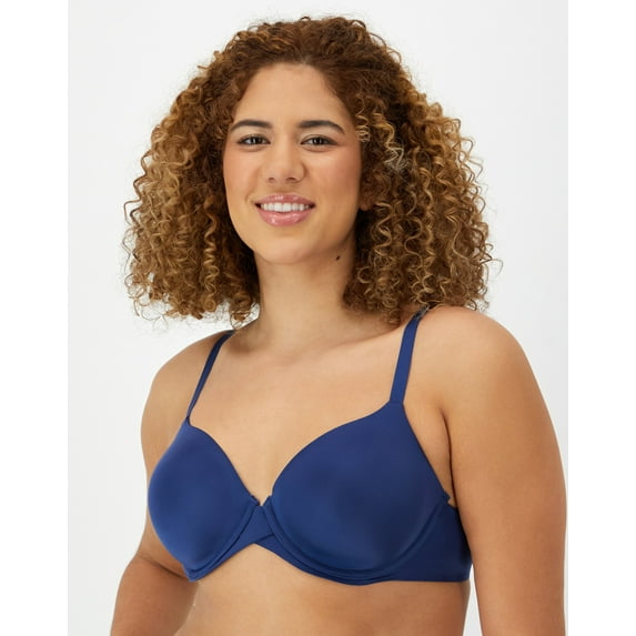 Maidenform One Fab Fit Everyday Modern Demi Underwire Bra Womens Convertible DM7543