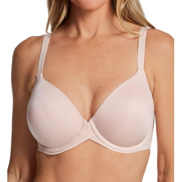Women's Maidenform DM7543 One Fabulous Fit 2.0 Tailored Demi T-Shirt Bra (Sandshell 32B)