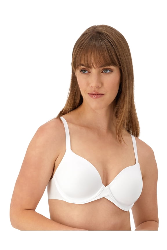 One Fab Fit Everyday Modern Demi Underwire Bra Womens Convertible DM7543