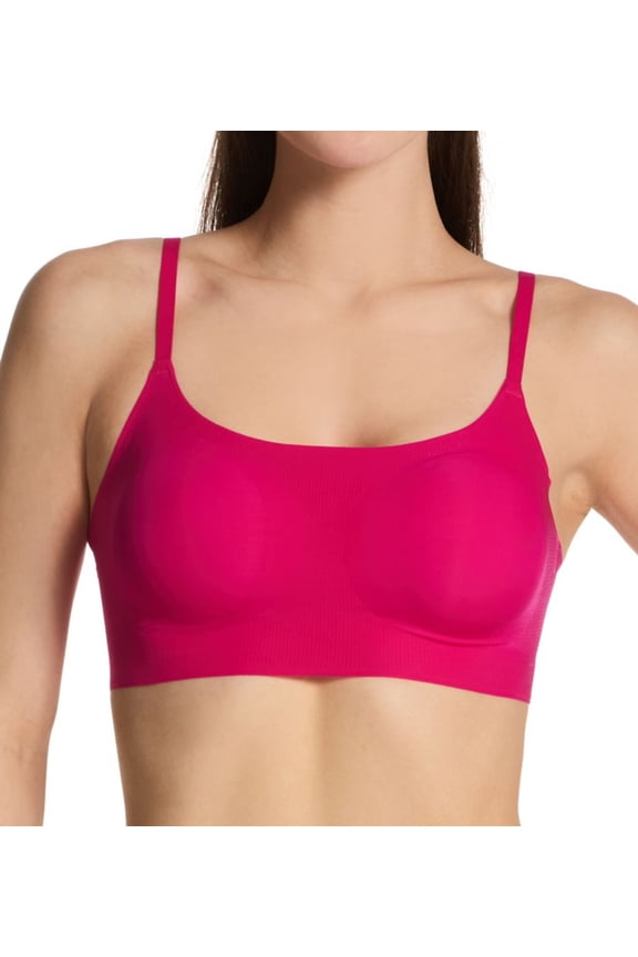 Women's Maidenform DM7676 Modern Comfort SmoothTec Pullover Bra (Fantastic Fuschia L)