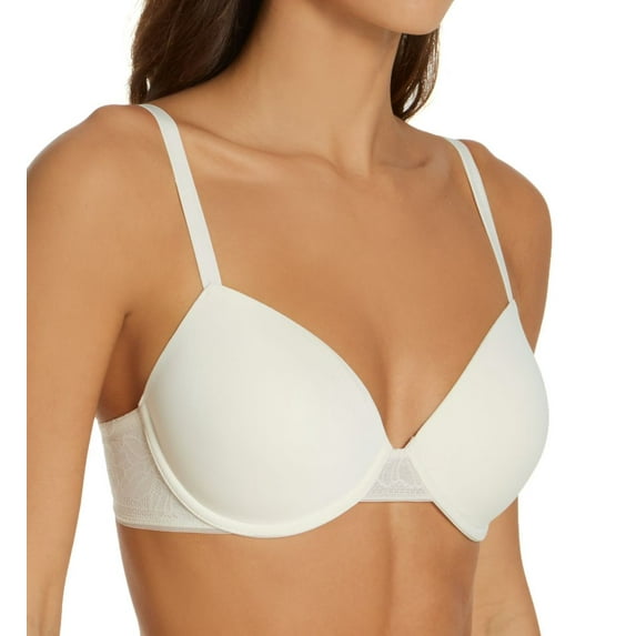 Women's Maidenform DM9410 Comfort Devotion Ultimate No-Show Underwire Bra (Pearl 32B)