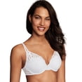 thumbnail image 1 of Women's Maidenform DM9601 Modern Beauty Lightly Lined Underwire Demi Bra (White 36A), 1 of 2