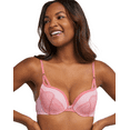 thumbnail image 1 of Women's Maidenform DM9900 Love The Lift Push Up & In Lace Demi Bra (Ballerina Slipper/Rose 34D), 1 of 4