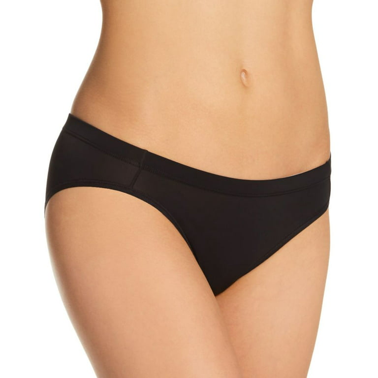 Women's Maidenform DMBTBK Barely There Invisible Look Bikini Panty (Black 7)