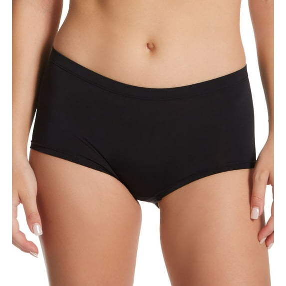 Women's Maidenform DMBTBS Barely There Boyshort Panty (Black XL)