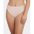 thumbnail image 1 of Maidenform Women's Barely There Invisible Look Hi Leg Panty, DMBTHB, Sheer Pale Pink, 9, 1 of 4
