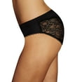 thumbnail image 1 of Women's Maidenform DMCCSHL Casual Comfort Seamless Lace Back Hipster Panty (Black Lace 6), 1 of 2