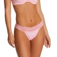 thumbnail image 1 of Women's Maidenform DMESLT Sexy Must Haves Lace Thong (Gingham Print Rose Pnk 7), 1 of 1