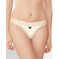 thumbnail image 1 of Maidenform Lace Thong Panty Panties Must Haves Moderate NPL Low Waist Crochet, 1 of 3